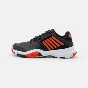 K-SWISS COURT EXPRESS OMNI Scarpe da tennis per ragazzi Nere/Rosse/Bianche