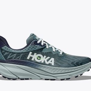 HOKA ONE ONE M CHALLENGER ATR 7  Mountain Fog/Druzy scarpa trail running Uomo
