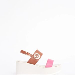 Gaudì – Sandali con zeppa bubble-tan