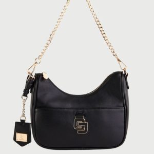 Gaudì – Borsa hobo in similpelle nera