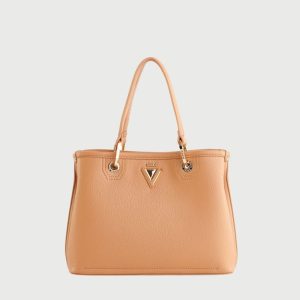 Gaudì – Borsa mini top handle in similpelle marrone