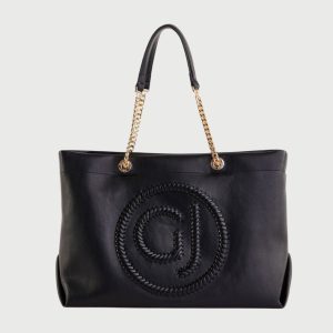 Gaudì – Shopping bag con tracolla nera